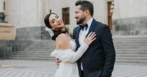 Öykü Gürman ve Fatih İçmeli sessiz sedasız evlendi! İşte nikahtan ilk kareler