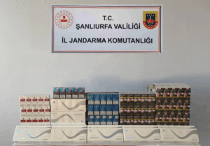 Şanlıurfa Jandarması Viranşehir’de Kaçak Ürünleri Ele Geçirdi