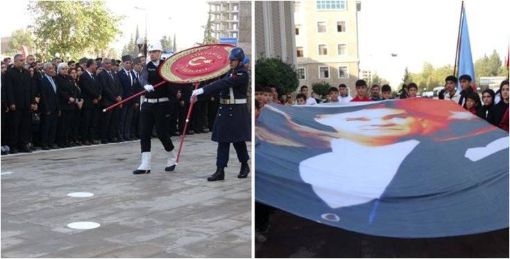 10 Kasım’da Şanlıurfa Atatürk’ü Unutmadı