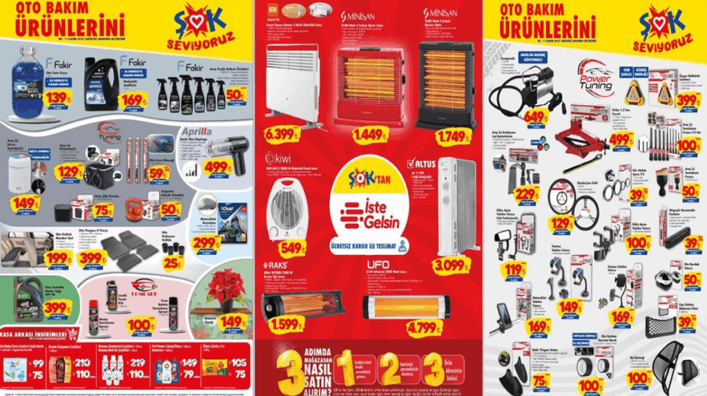 Bu Hafta ŞOK’ta Neler Var? 08-11 Kasım 2025 Aktüel Ürünler
