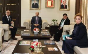 Gülpınar Çin Büyükelçisiyle Şanlıurfa’yı Dünyaya Açıyor