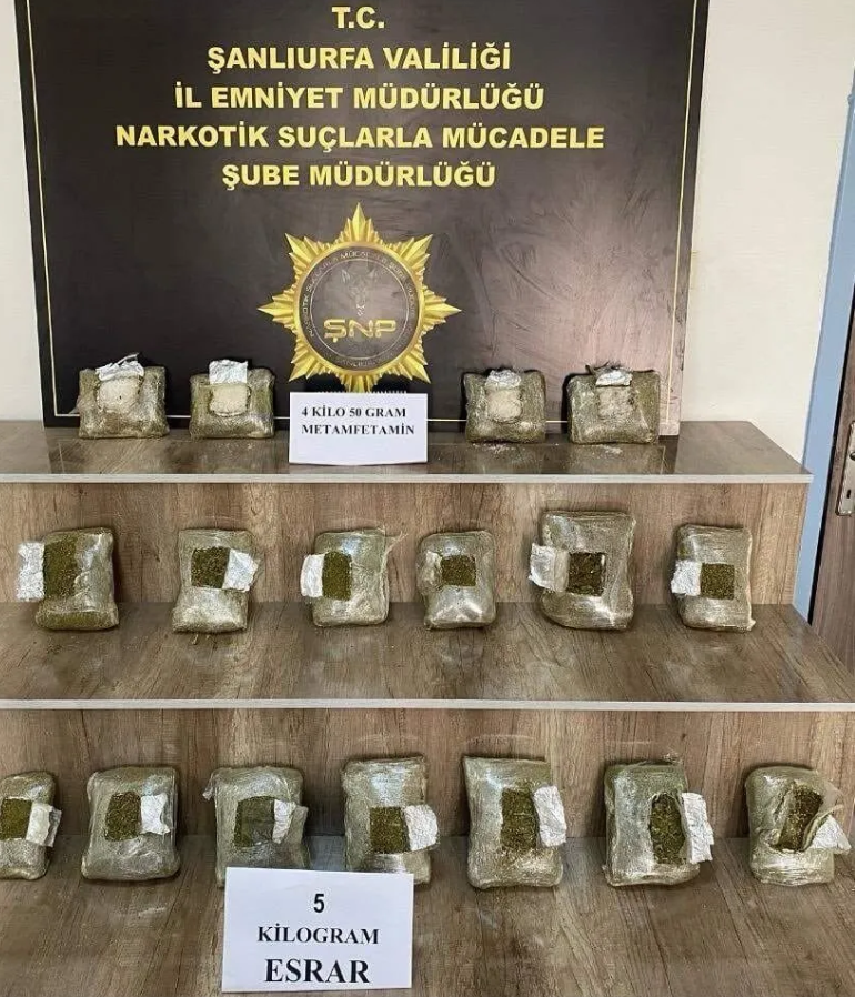 Şanlıurfa’da Narkotik Ekiplerinden Başarılı Operasyon
