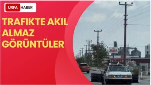 Trafikte Akıl Almaz Görüntüler