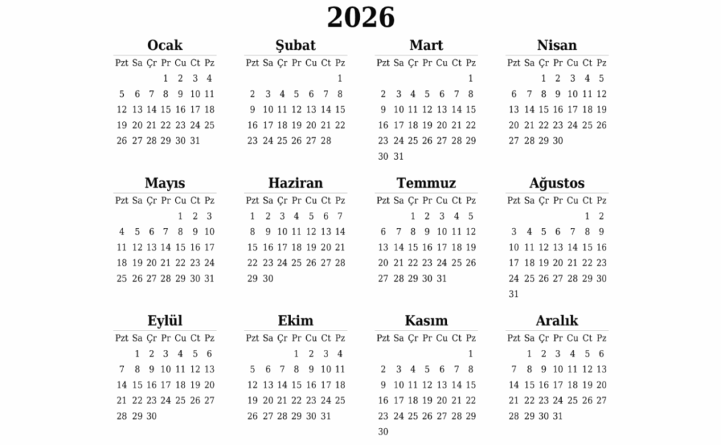 1 Ocak resmi tatil mi? 2026 yılbaşı tatili kaç gün?