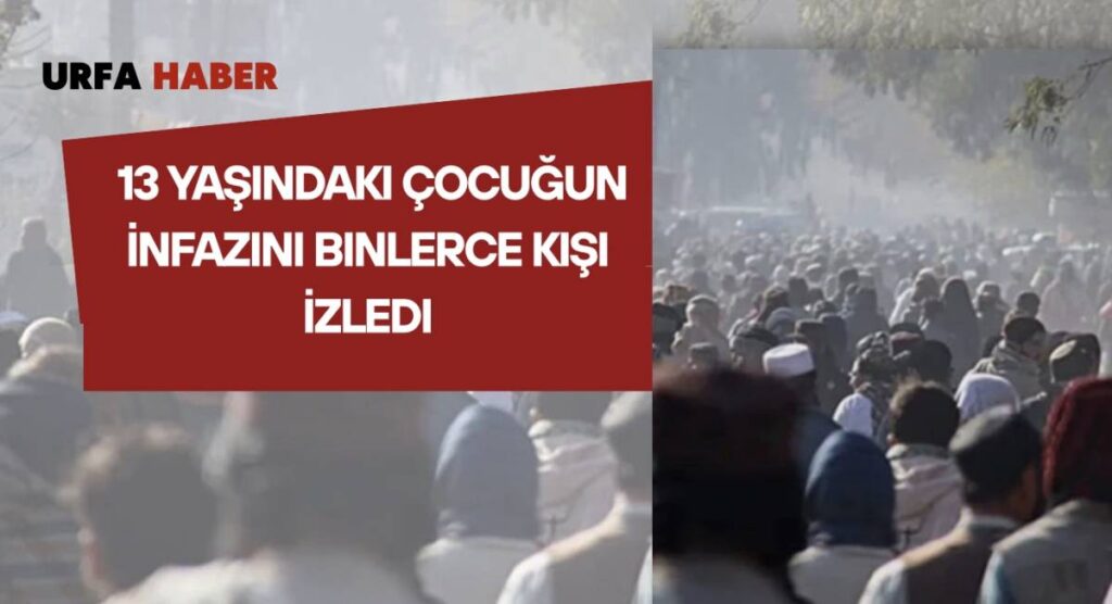 13 Yaşındaki Çocuğun İnfazını Binlerce Kişi İzledi