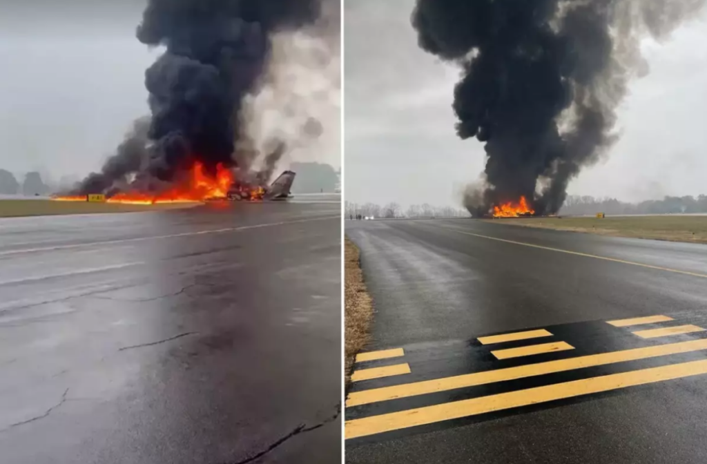 ABD’de Uçak Faciası: Cessna 550 İniş Sırasında Düştü, 5 Ölü