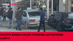 Faciaya Ramak Kaldı! Otomobiller İşyerine...