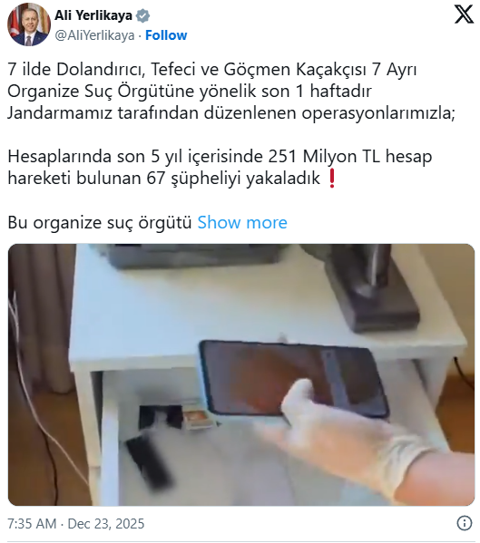 Şanlıurfa ile 7 ilde Dev Operasyon 42 Kişi Tutuklandı