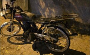 Şanlıurfa Siverek’te Feci Motosiklet Yangını