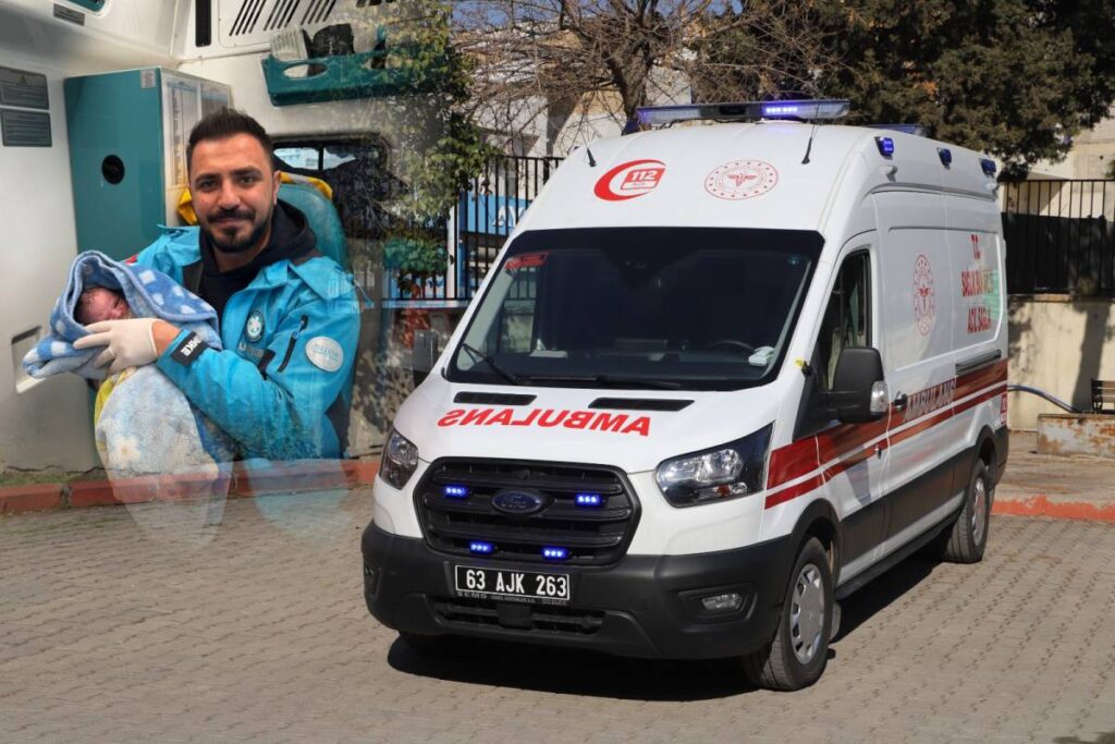 Şanlıurfa’da Ambulansta Mucize Doğum!