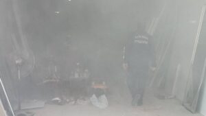 Şanlıurfa'da Mobilya Dükkanında Yangın Çıktı