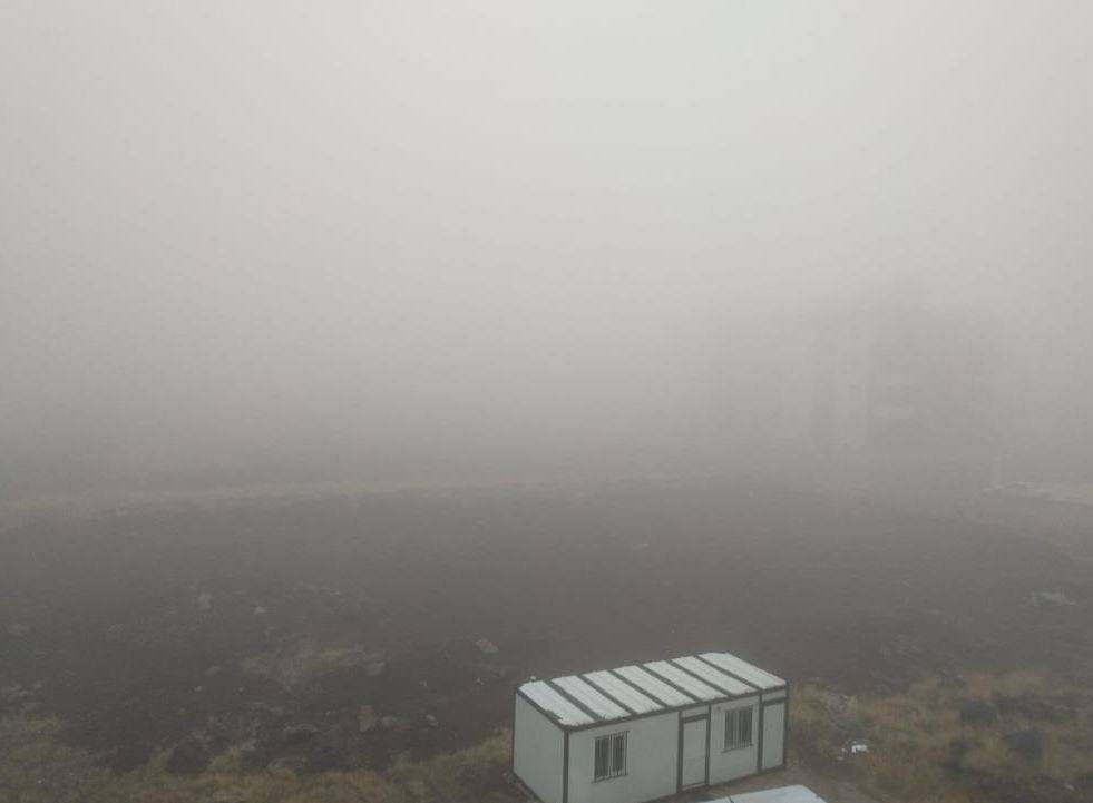 Şanlıurfa’yı Yoğun Sis Kapladı, Görüş Mesafesi Düştü!