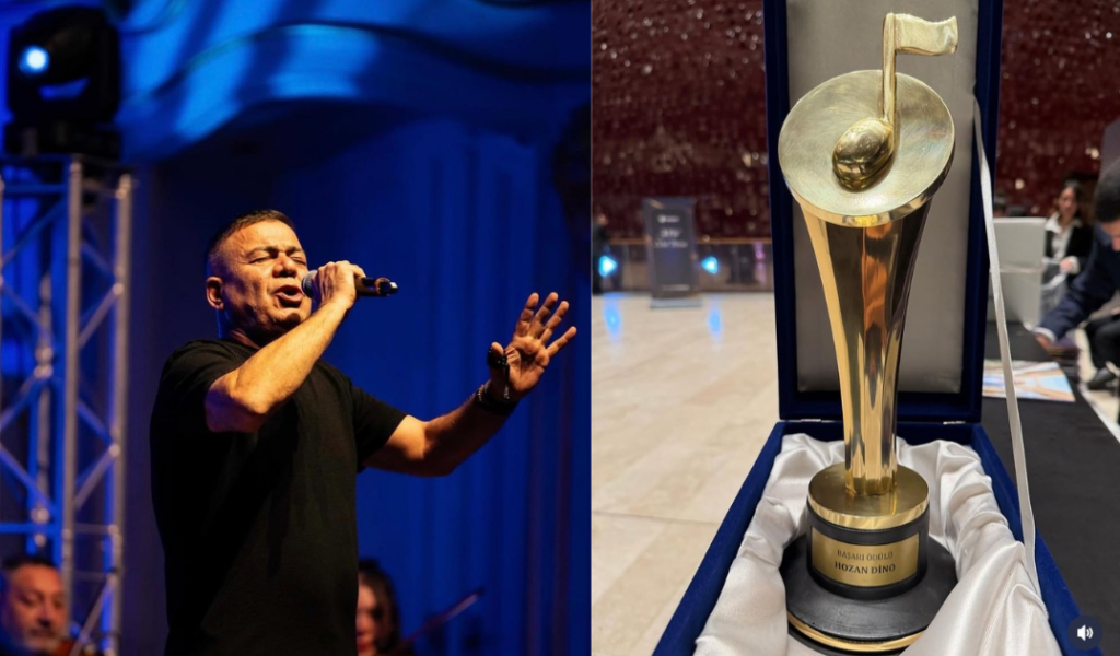 Yılın En Çok Dinlenen Kürt Sanatçısı Hozan Dîno Seçildi