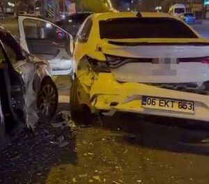 Zincirleme Trafik Kazası: 3 Yaralı!