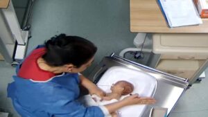 5 Günlük Bebeği Darbeden Hemşirenin Görüntüleri Ortaya Çıktı