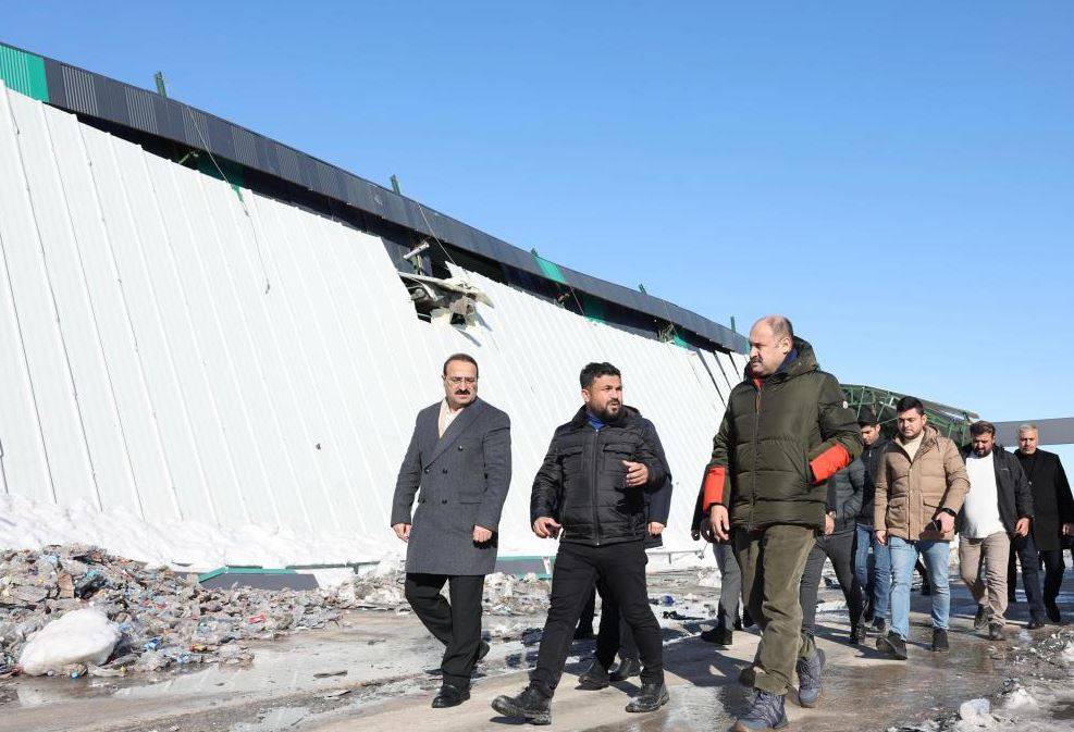 Başkan Gülpınar Maddi Zarara Uğrayan Esnafı Yerinde İnceledi