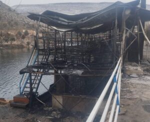 Duba restorandın da ikinci yangın