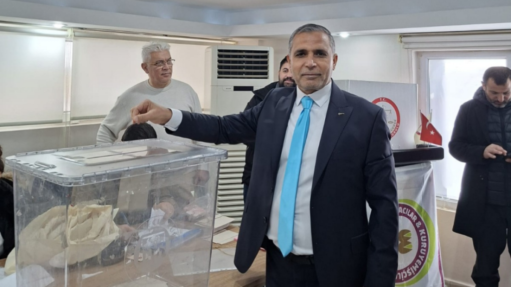 Şanlıurfa Şıracılar ve Kuruyemişçiler Odası’nda Ahmet Aslan Güven Tazeledi