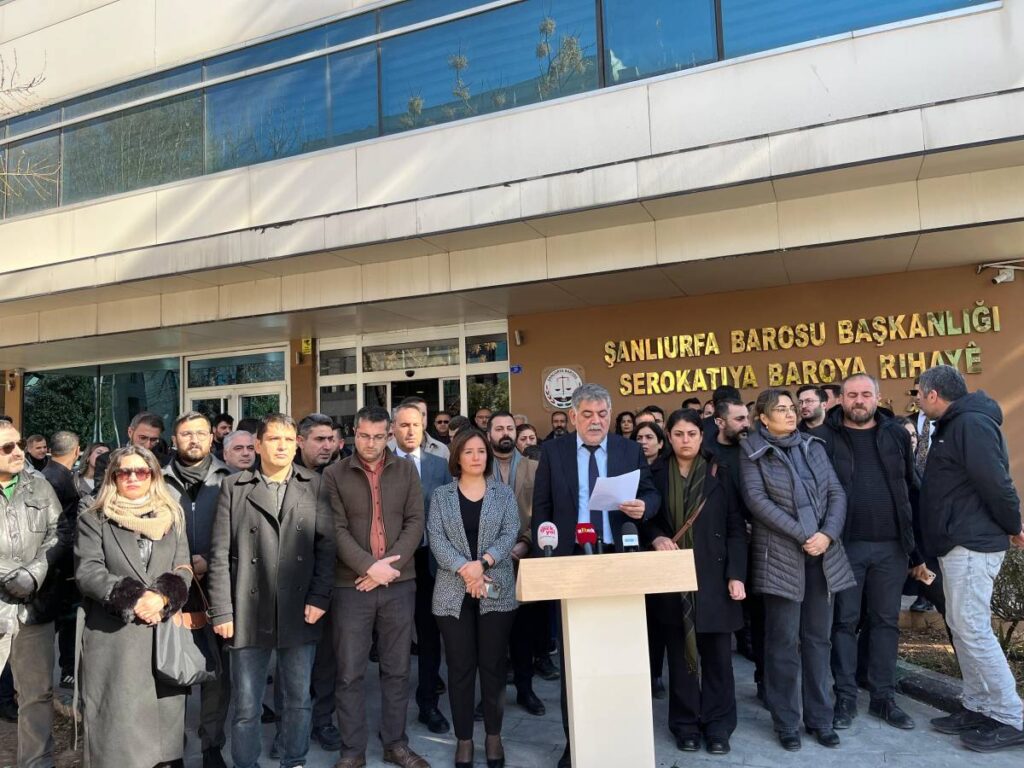 Şanlıurfa'da Rojava'daki olaylara yönelik açılama