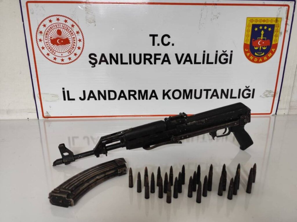 Şanlıurfa’da Ruhsatsız Silahlara Jandarma Operasyonu