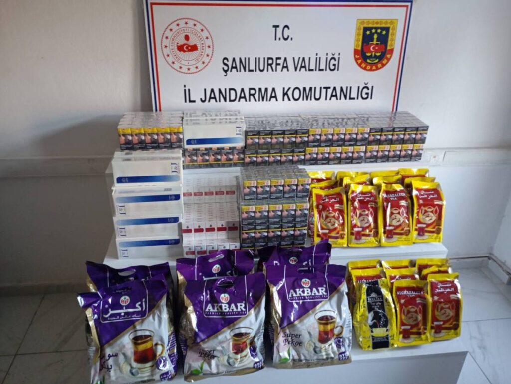 Şanlıurfa'da şok uygulama: 6 bin 520 paket ele geçirildi