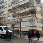 Şanlıurfa’daki bir binada endişeli dakikalar!
