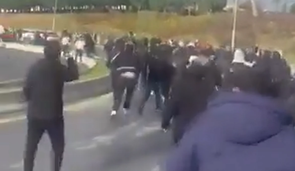 Süper Kupa Öncesi Taraftarlar Arasında Arbede Çıktı