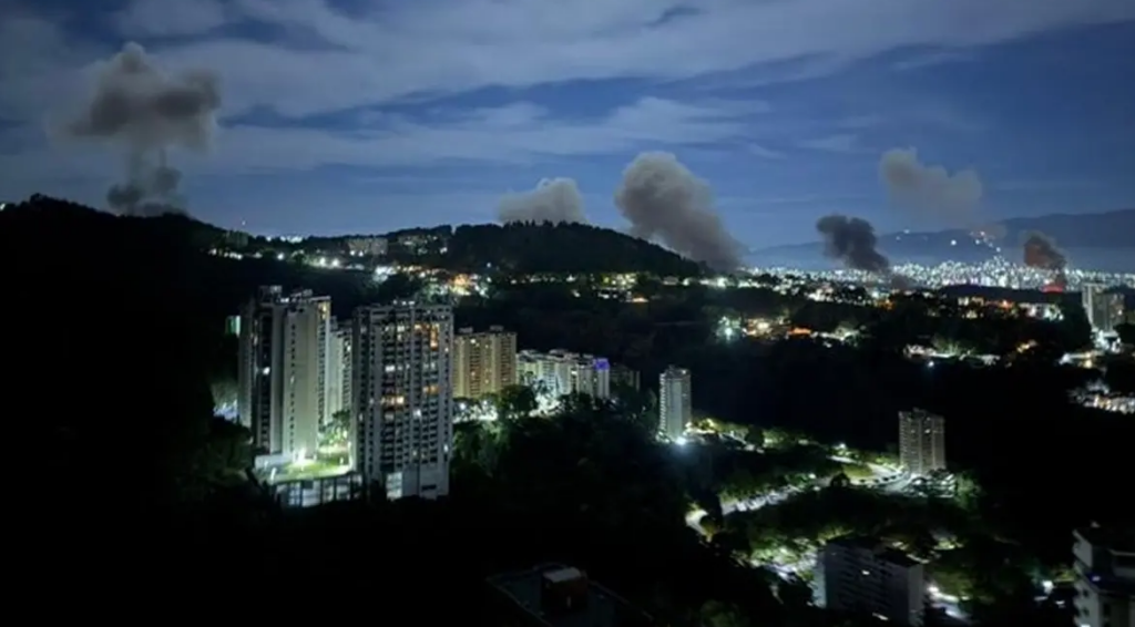 Venezuela’daki Patlamalardan İlk Görüntüler Ortaya Çıktı