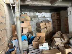 Adıyaman'da binlerce temizlik malzemesi çalındı!