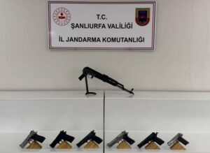 Urfa'da silah kaçakçılarına operasyon!