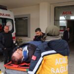 Adıyaman’da otomobil şarampole yuvarlandı!