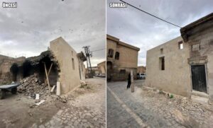 Şanlıurfa’da deprem sonrası tarihi sokaklar yenileniyor!