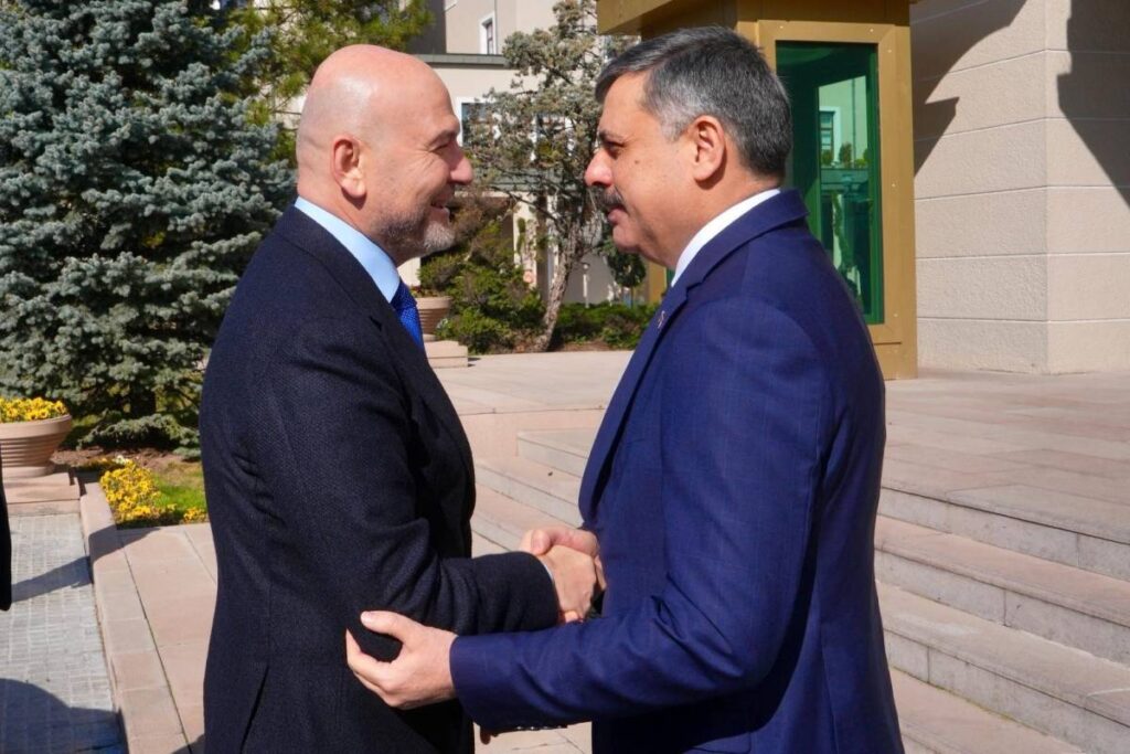 Süleyman Soylu'dan İçişleri Bakanı Mustafa Çiftçi'ye ziyaret!