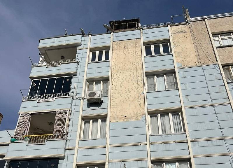 Urfa'da kaldırımda yürürken kabusu yaşadı!