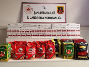 Urfa'da operasyon: 9 bin 130 paket ele geçirildi!