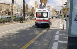 Urfa'da özel halk otobüsünün çarptığı kişi yaralandı!