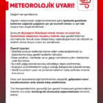 Urfa’da sel felaketi: Büyükşehirden kritik uyarı!