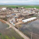 Urfa’da yağış sonrası tarlalar göle döndü!