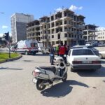 Adıyaman’da otomobille çarpışan motosiklet sürücüsü yaralandı!