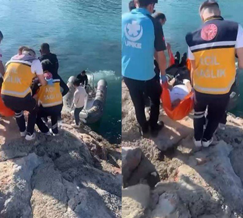 Ambulansın ulaşamadığı hasta botla kurtarıldı!