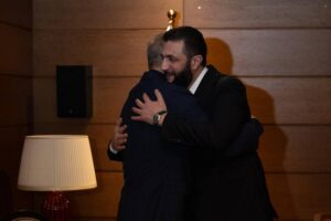 Bakan Fidan, Suriye Cumhurbaşkanı Şara ile bir araya geldi!