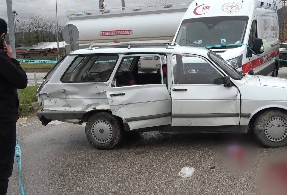 Cenaze dönüşü feci kaza: O anlar kamerada!