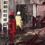 Diyarbakır’da oto tamir dükkanında yangın!