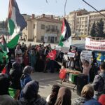 Şanlıurfalı kadınlardan İsrail’in idam yasasına tepki!