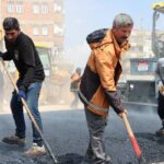 Urfa’da 25 metrelik asfalt çalışmaları başladı!