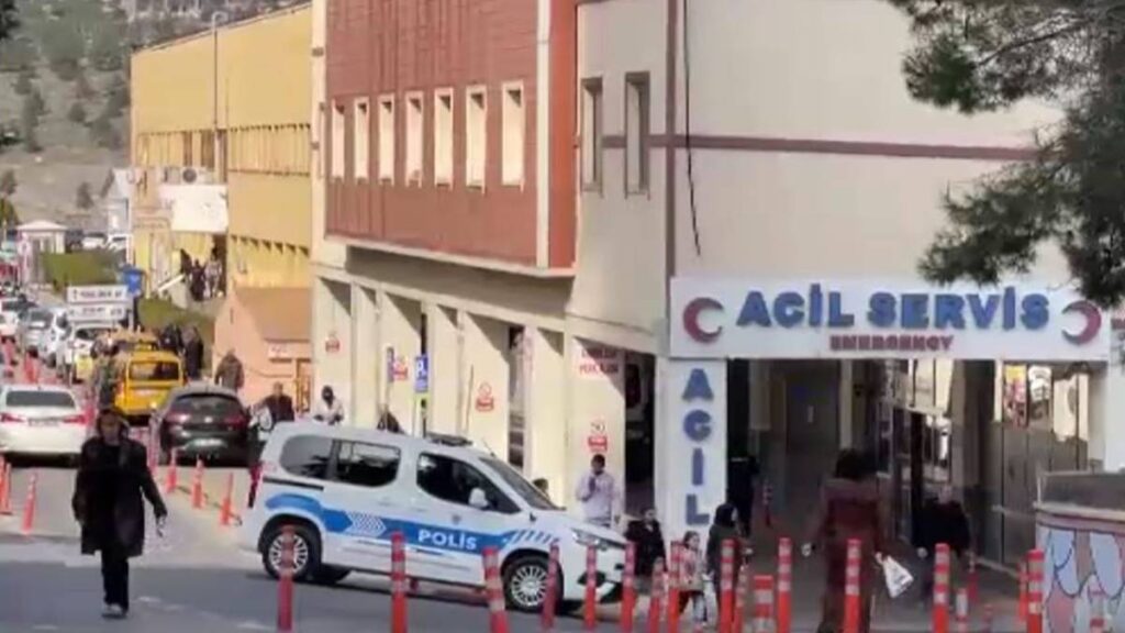 Urfa’da hastanede kavga kamerada!