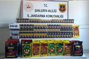 Viranşehir'de sigara kaçakçılarına dev operasyon!